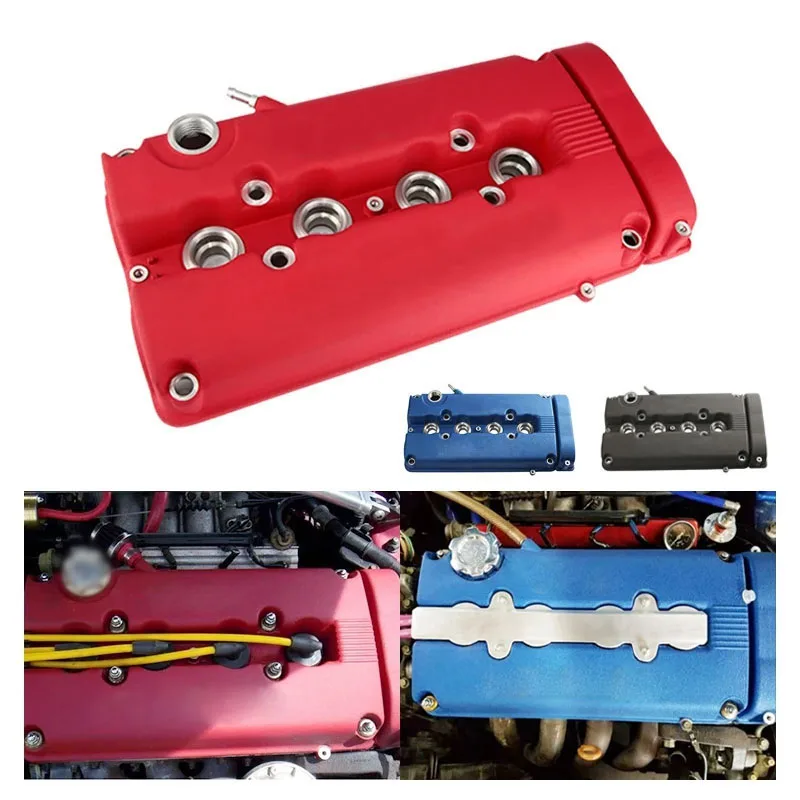 Style Rocker Chamber Cover For B16 B17 B18 Vtec B18c Qt3019 With Logo