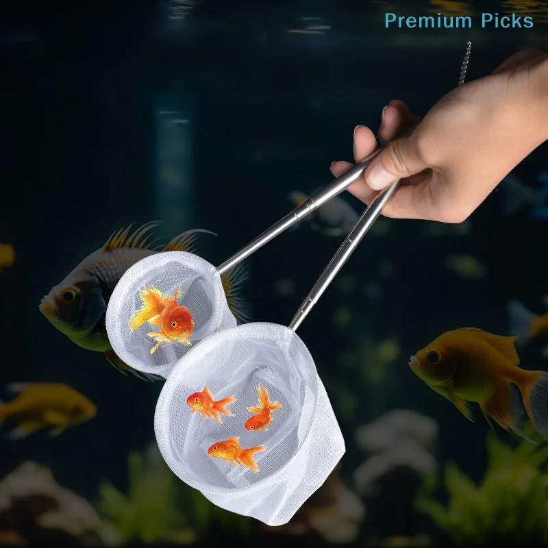 1PC Stainless Steel Retractabl - đánh giá và giá Aquarium Fish Net Small