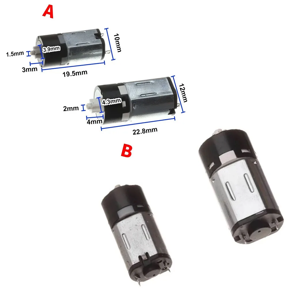 

Mini Planetary Gear Reduction Motor DC 3V/DC 1.5-3.7V Password Lock Beauty Instrument Small Reduction Motor 1PCS