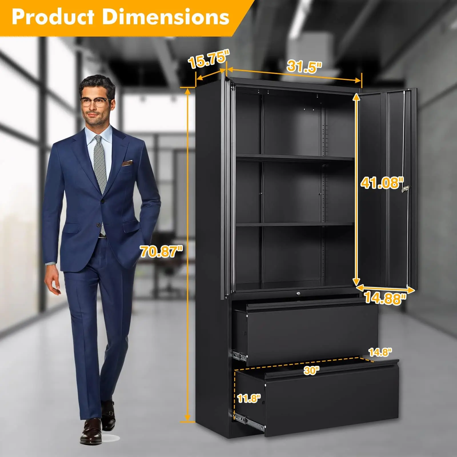 Thumbnail 3 - #12 Best Filing Cabinets to Buy In 2026