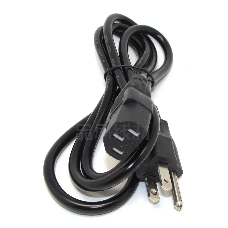 US Standard Plum Tail American Standard Computer Notebook Power Cord 1.5m 3*0.75 Copper Power Cable