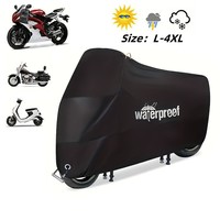 Heavy-Duty 210D Bike Cover Bicycle Multipurpose Rain Snow Dust All Weather Protective Motorcycle Cover  Windproof UV Rain Cover
