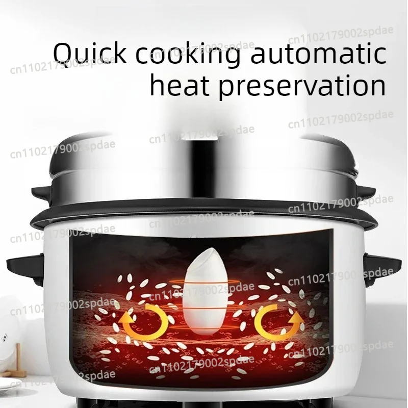 Commercial rice cooker large capacity canteen dedicated hotel official old-fashioned oversized non-stick rice cooker 20 people