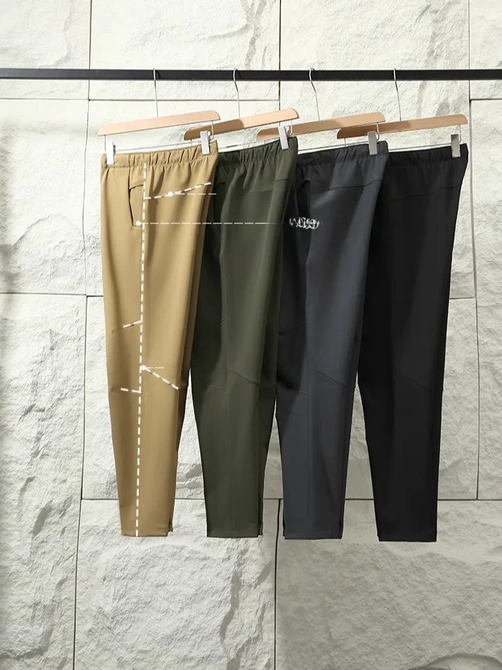 

3D Tailored Thiened Fce Men's Casual Soft ell Pants Autumn Winter Windproof Comfortable Bendable Leg Straight Fit Trou...