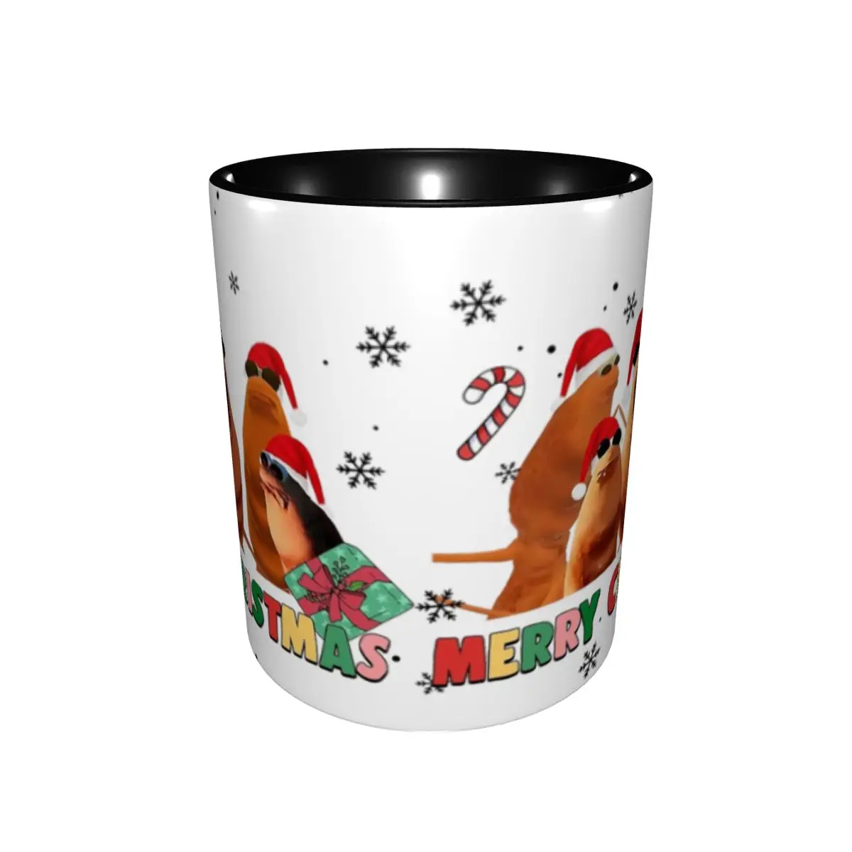 Marcus The Worm Christmas Merch Coffee Mugs Fun Tea Cups Gifts For Woman Man