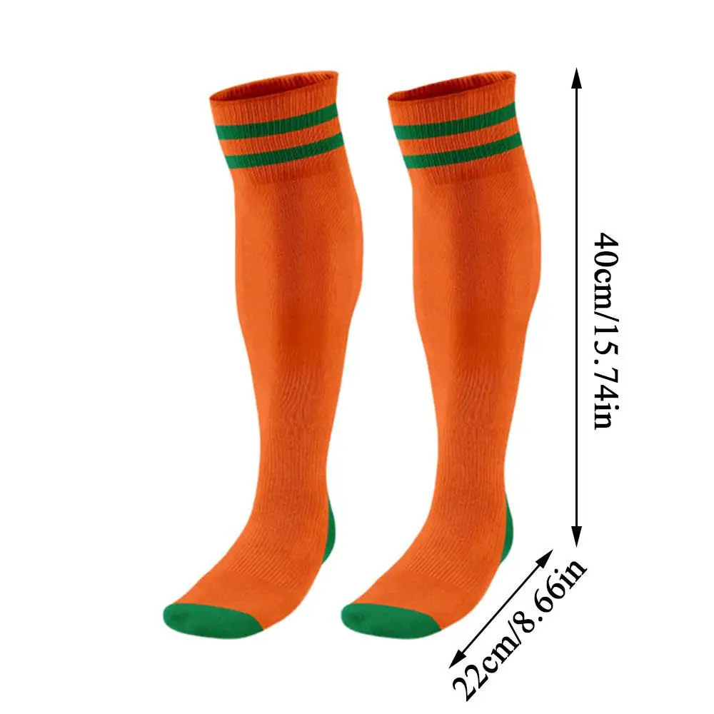 Football Socks Men's Anti Slip Long Tube Professional Sports Training Socks Over Knee  Towel Bottom Breathable Wear Resistant