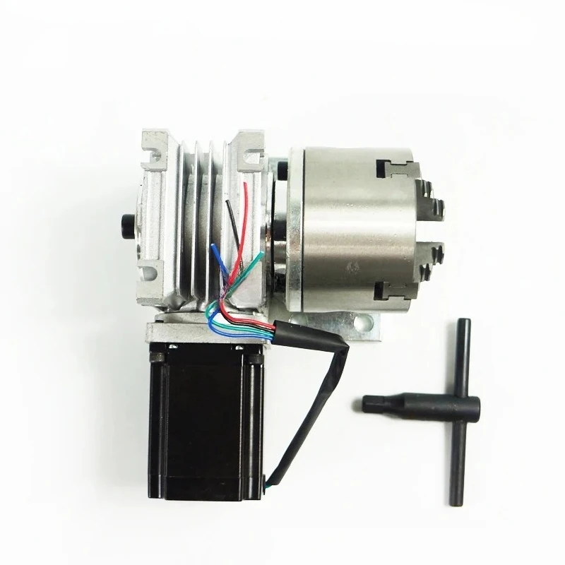 CNC Rotary a  4th  Suitable Milling Machine Dividing Head Three-dimensional Sculpture Take 80 Fix with 4 Chuck