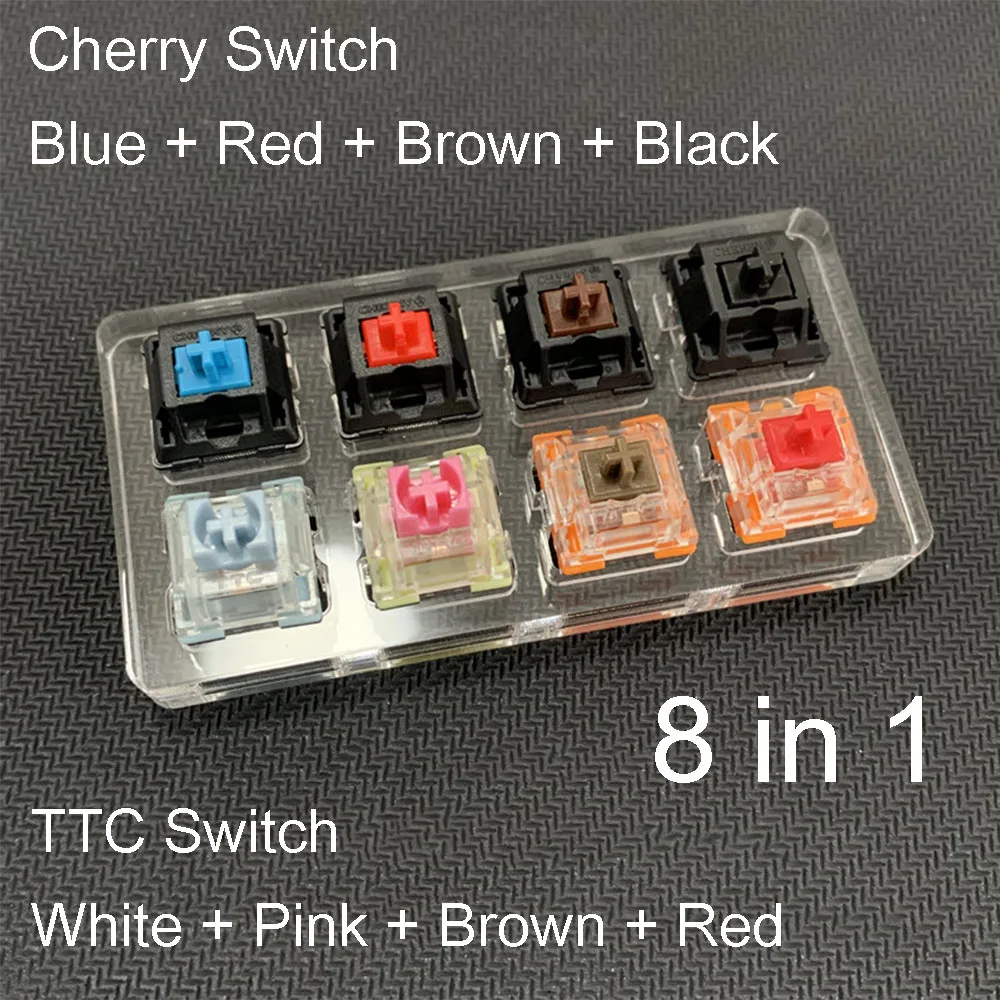 Switch Tester For Cherry MX Cross Mechanical Keyboard Gaming Keycaps Cherry Switch Tester With Acrylic Board
