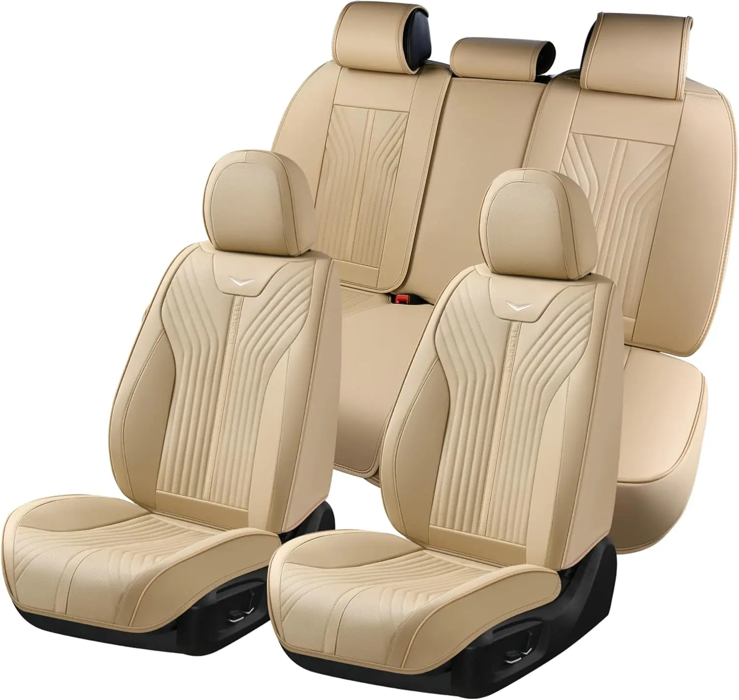 

Universal Car Seat Covers for Car, Cover Full Set, Car Protectors 5 Seats, for Car Trucks SUV Sedans Vans Most 5 Vehicles