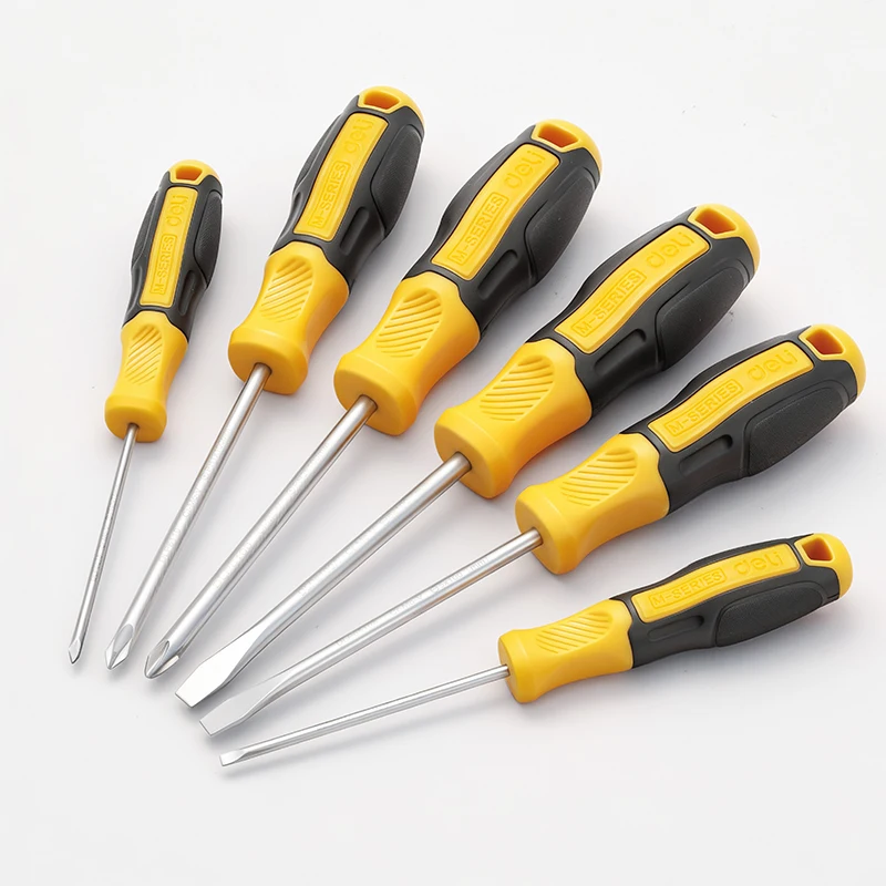 

Набор из 6 многофункциональных отверток с изолированной ручкой для электриков, для ремонта и обслуживания, крестовые/прямые отвертки