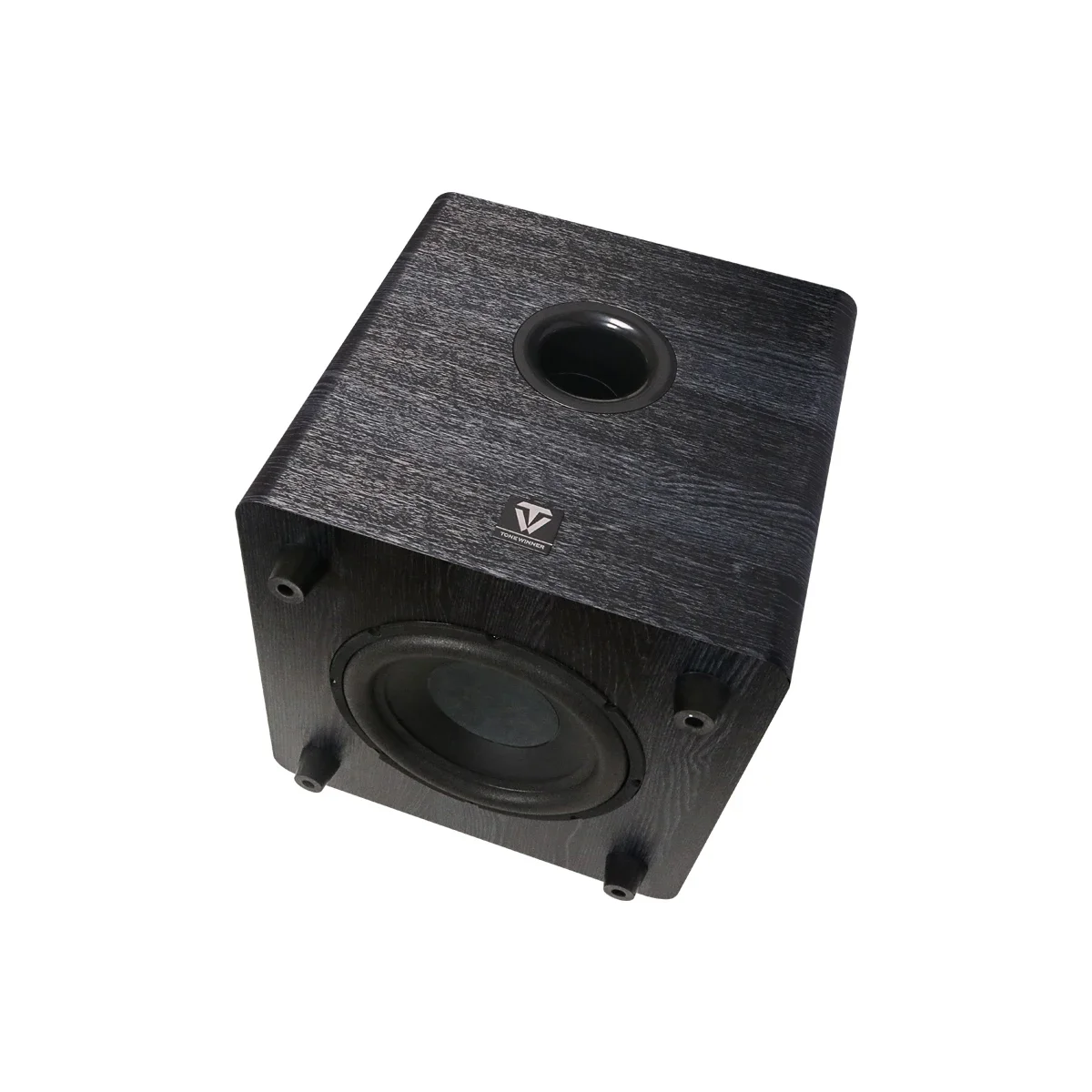 Best quality OEM/ODM 10-inch active high-power speaker unit subwoofer black wooden bass speaker