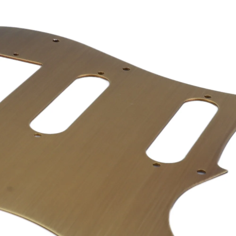 ​HSS Configuration​ ​Guitar Pickguard​ Aluminum Alloy ​Bronze ​Electric Guitar Scratch Plate​ ​Anti Scratching​ Guitar Plate​