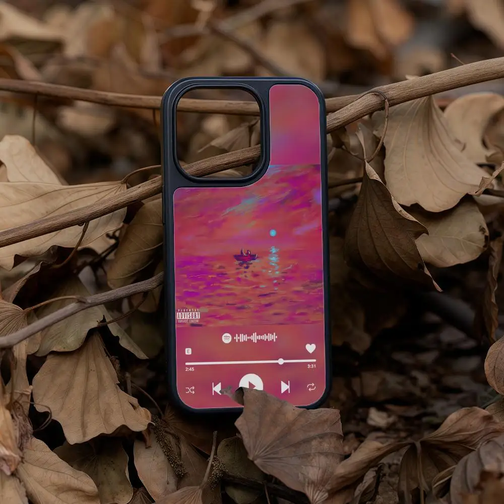 

Чехол для телефона для iPhone 17, 16, 15, 14, 13, 12, Pro Max Plus, черная рамка, акриловое углеродное волокно, твердый корпус D-Dave