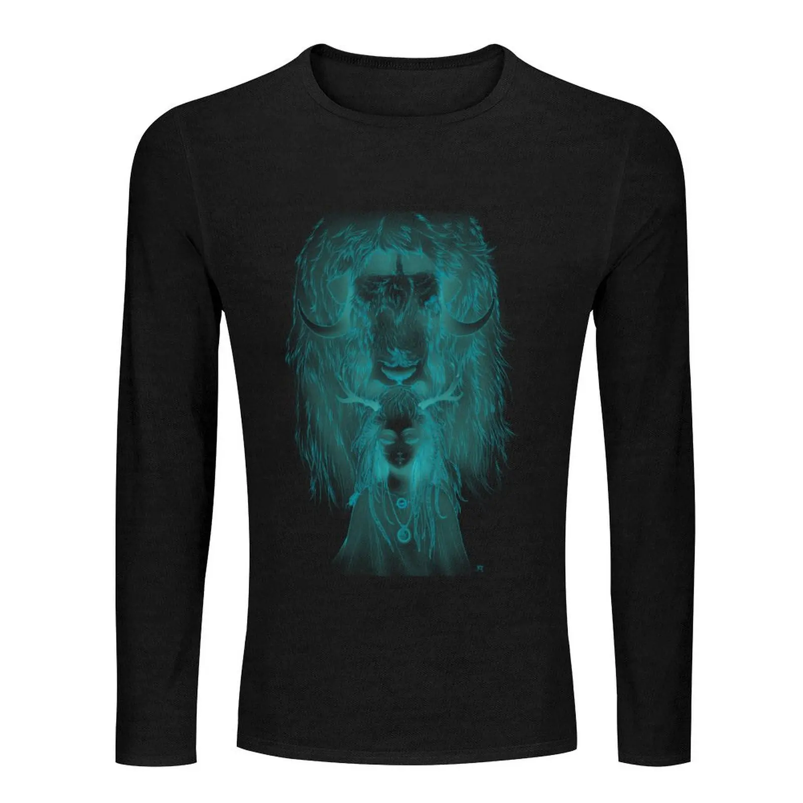 Heilung Anoana blue Long T-Shirt heavyweight t shirts quick drying t-shirt tees anime clothes men clothings