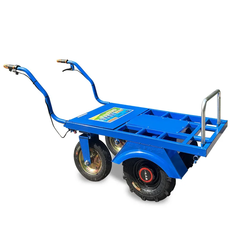 

Agricultural three-wheeled trolley Household two-wheeled handling Orchard climbing transport trolley