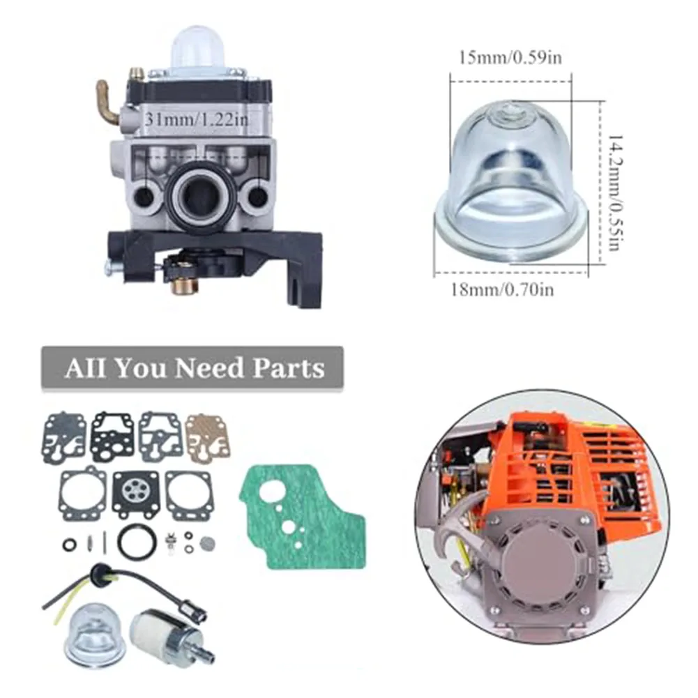 For Honda GX35 HHT Series For Carburetor Repair Package Comprehensive Tools to Restore Equipment Efficiency Quickly