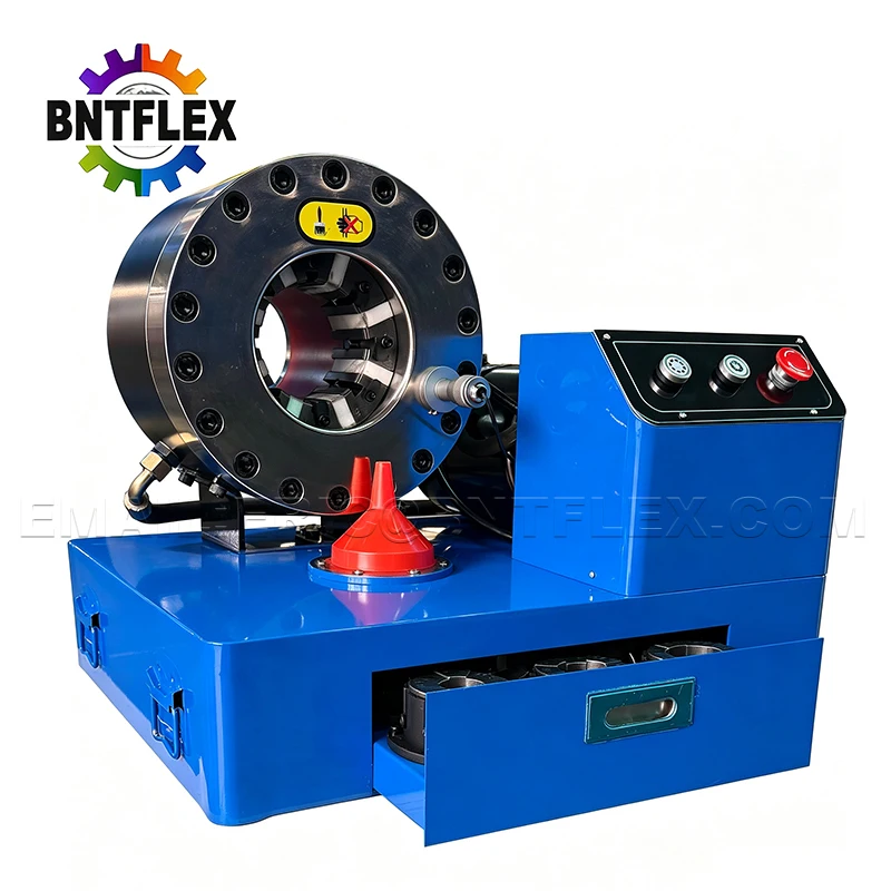 Customized 12V/24V Industrial Automobile Hydraulic Rubber Hose Crimping Machine 1/4-2''