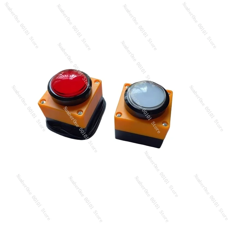 Wired Game Button Customization Kit Programmable Arcade Button for PC PS5 Xbox DIY Video Game Accessories