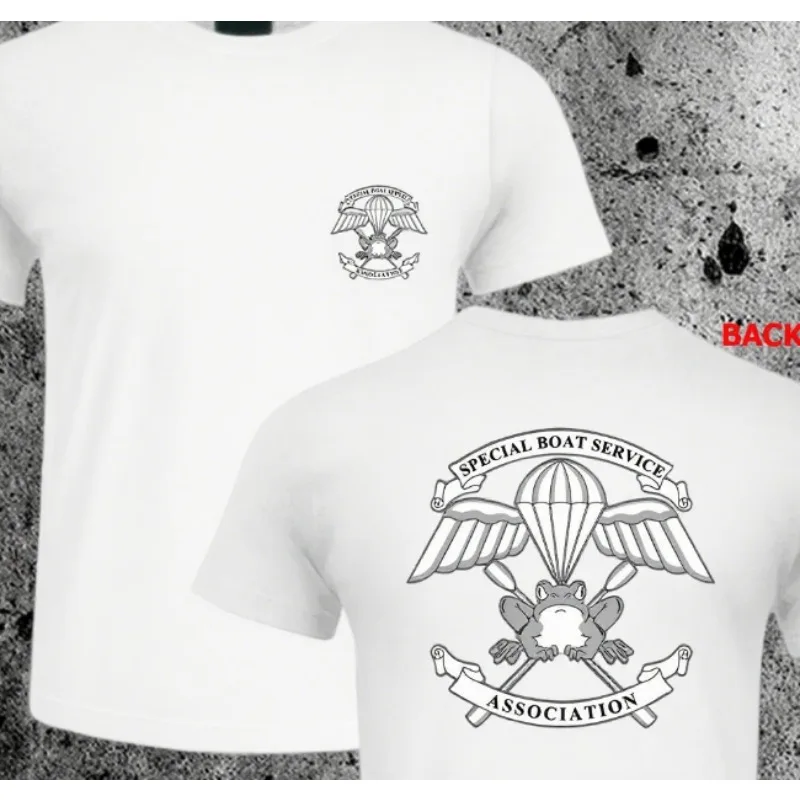 Trend 26 Summer New British Special Boat Team SBS Special Forces Sea and Land Special Forces SAS Short Sleeve T-Shirt