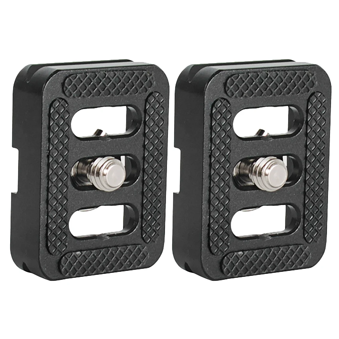 Quick Release Plate for Sirui Tripod with C-10,C-10X,E-10,E-20 Ball Heads and for 3T-35R/T005 Series Tripod Kits 2PCS