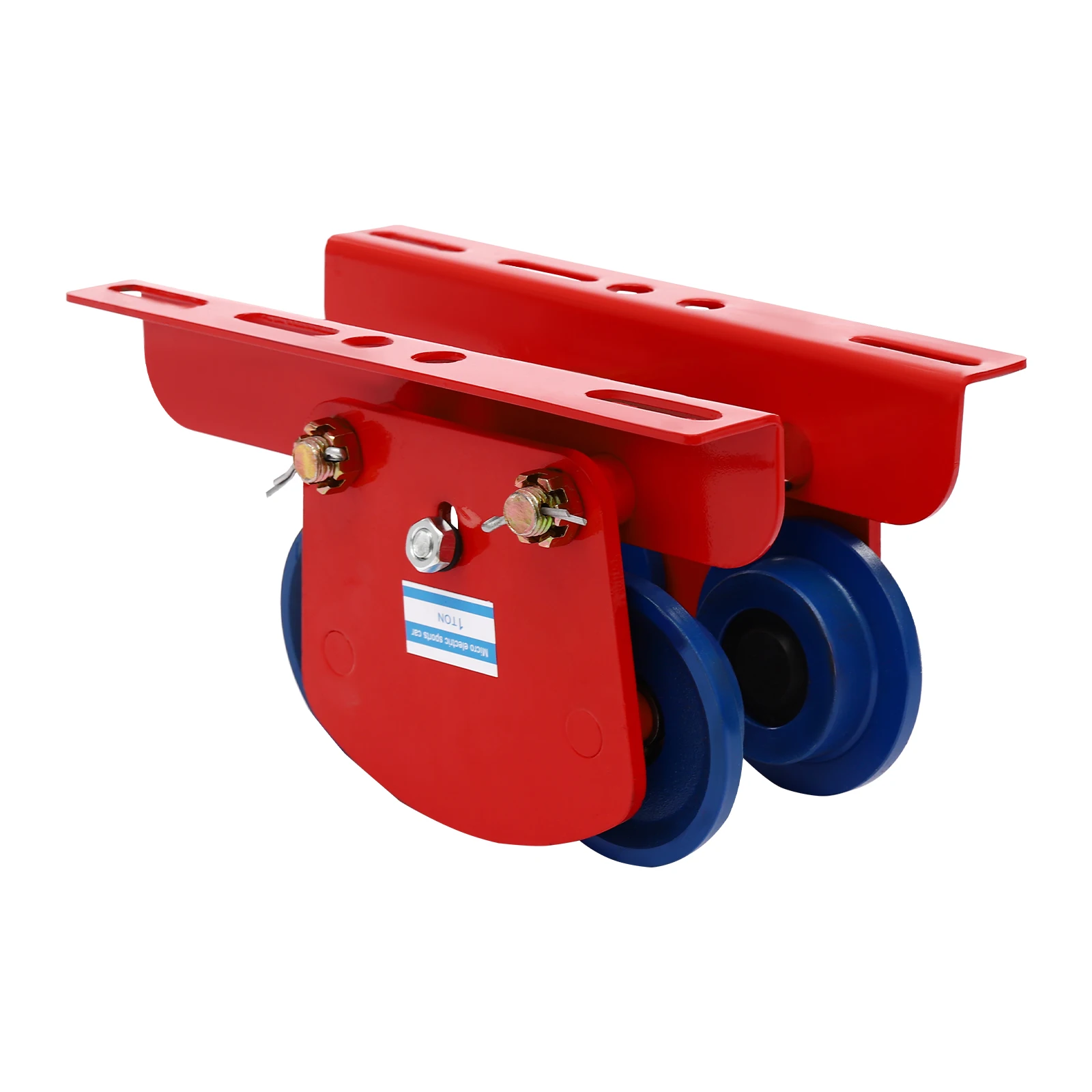 

Electric Hoist Manual Trolley Push Beam Trolley 1T/2205LBS Capacity for PA800 PA900 PA1000 Electric Hoists