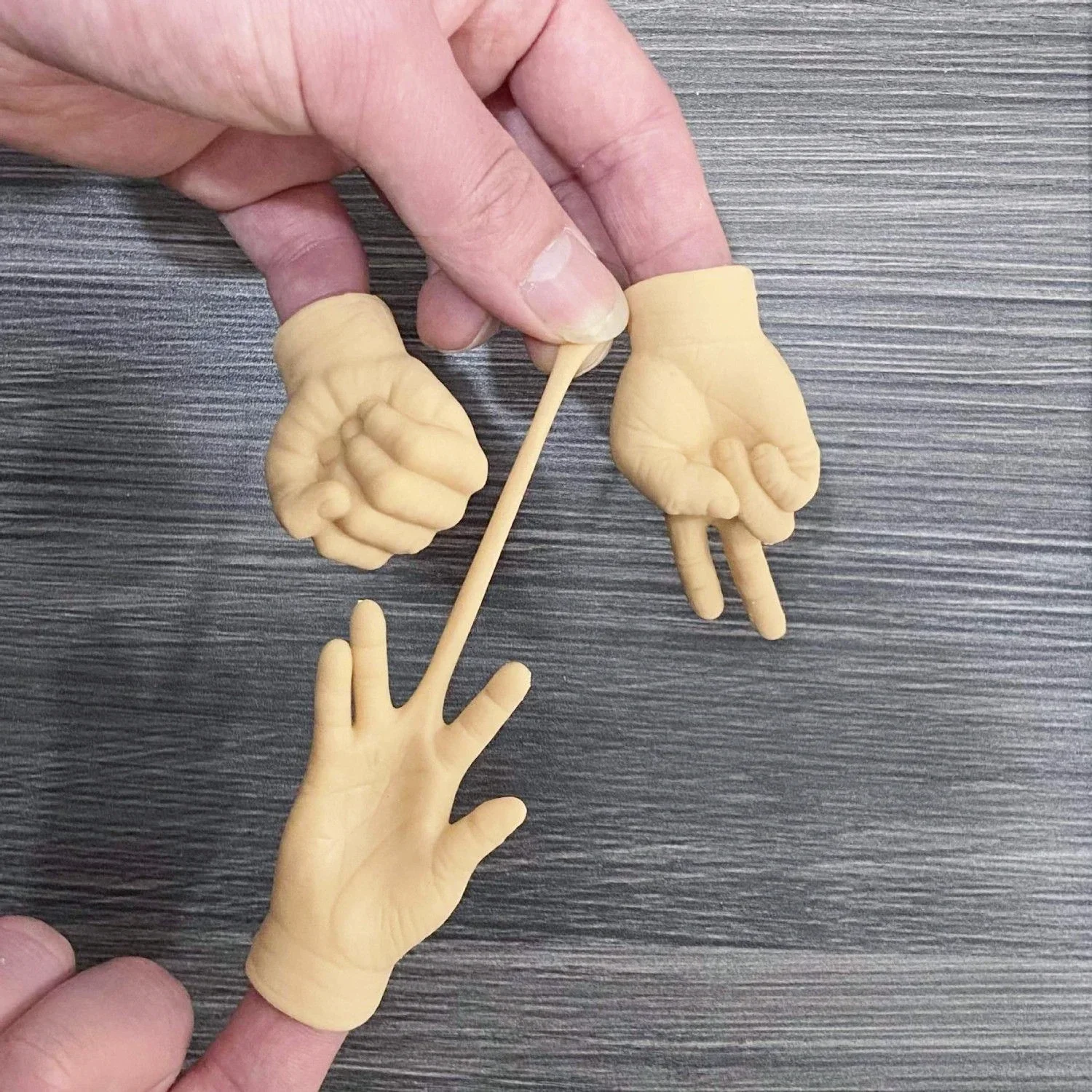 قفازات يد مزيفة للقطط قابلة للتمدد على شكل كف اليد ، ألعاب قطط سيليكون مضحكة ، أيدي صغيرة ، إيماءات إصبع إبداعية ، زينات القطط #4