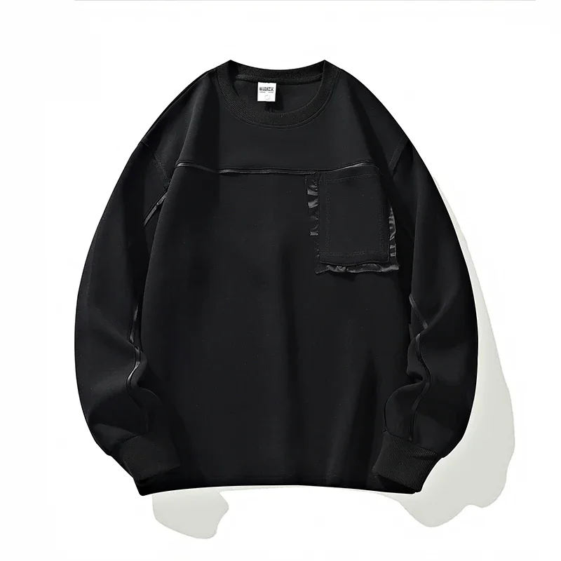 

Men's Outdoor Mountaineering Hiking Loose Comfortable Round Neck Hoodie Spring and Autumn Leisure Trend Versatile Sweatshirt