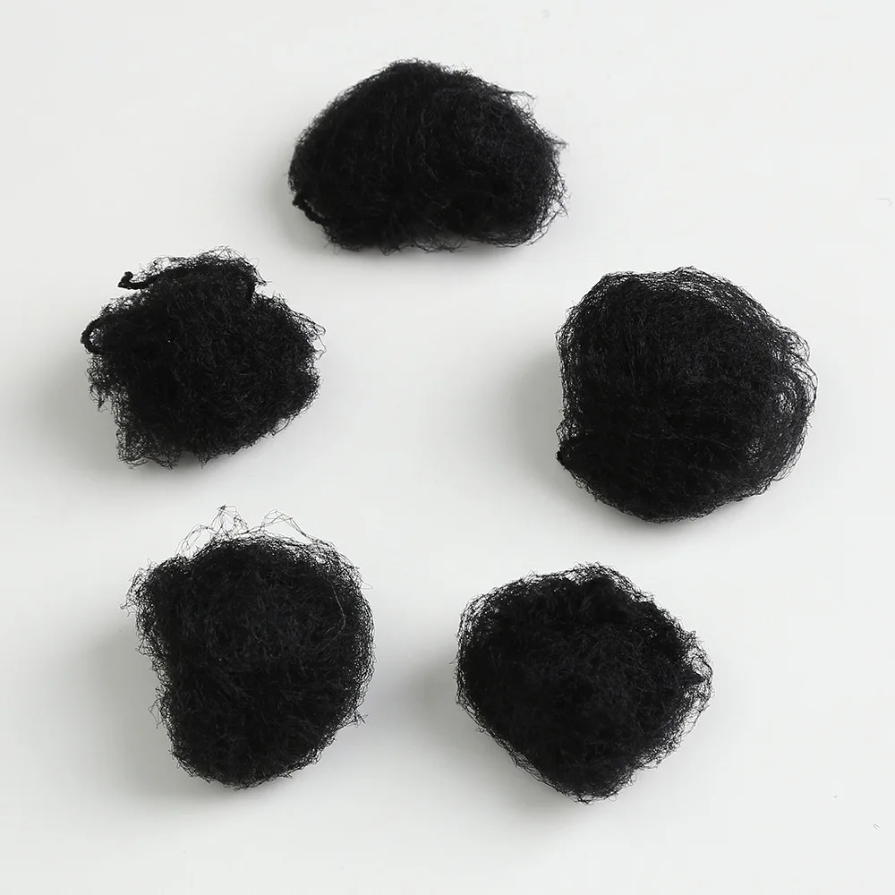 

50Pcs Durable Nylon Hair Net For Bun Hair Hair style Tool Black Beige Brown 5Mm Hair Net For Wigs Mesh Hair Styling Hairnets