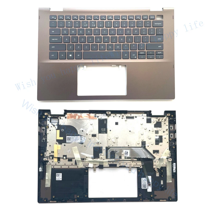 

LL Laptop Palmrest W/ BL Keyboard For Dell Inspiron 14 7405 2-in-1 0MKCVW MKCVW