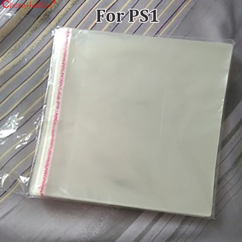 100PCS Self-Adhesive Game Disc Protective Bags