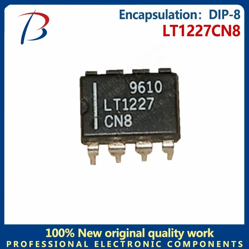 

5PCS LT1227CN8 package DIP-8 amplifier chip