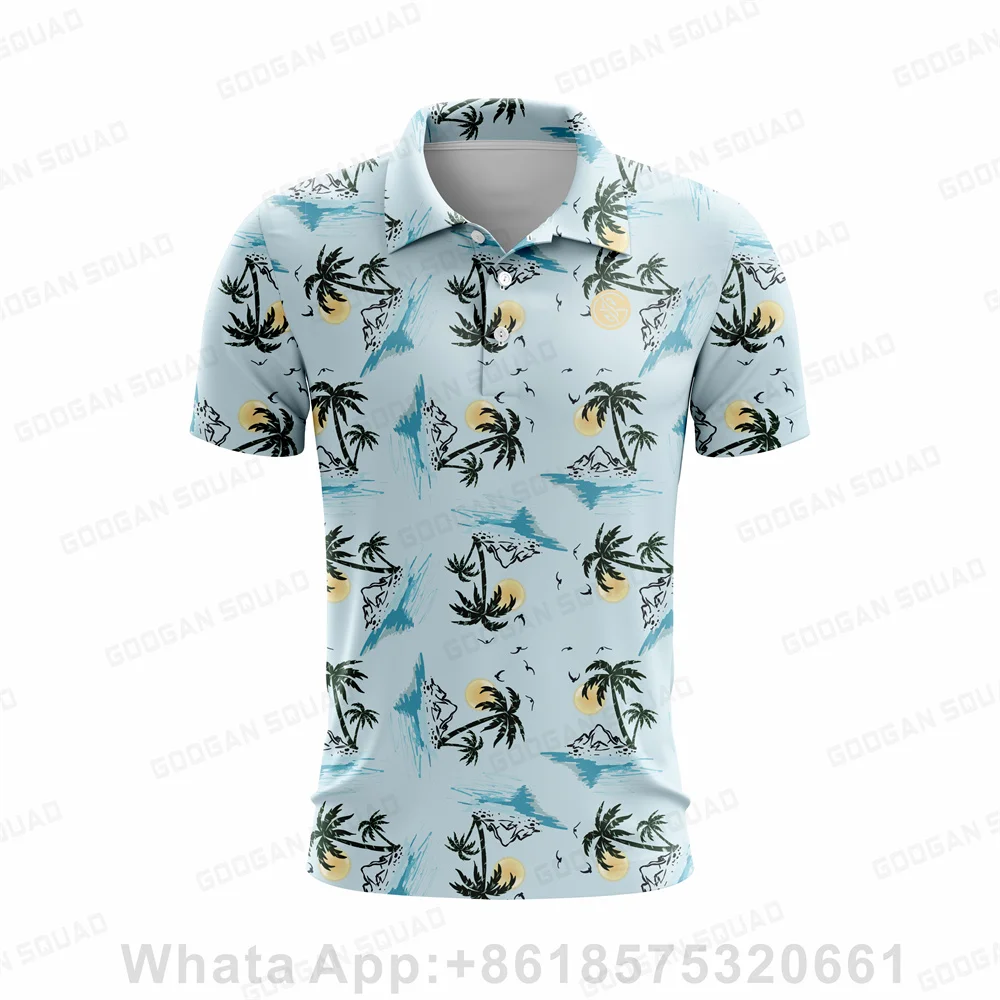 

2023 Kids Summer Fashion Polo Shirts Short Sleeves Outdoor Golf Shirts Racing Top Performance Casual Quick Dry Golfsport T-Shirt