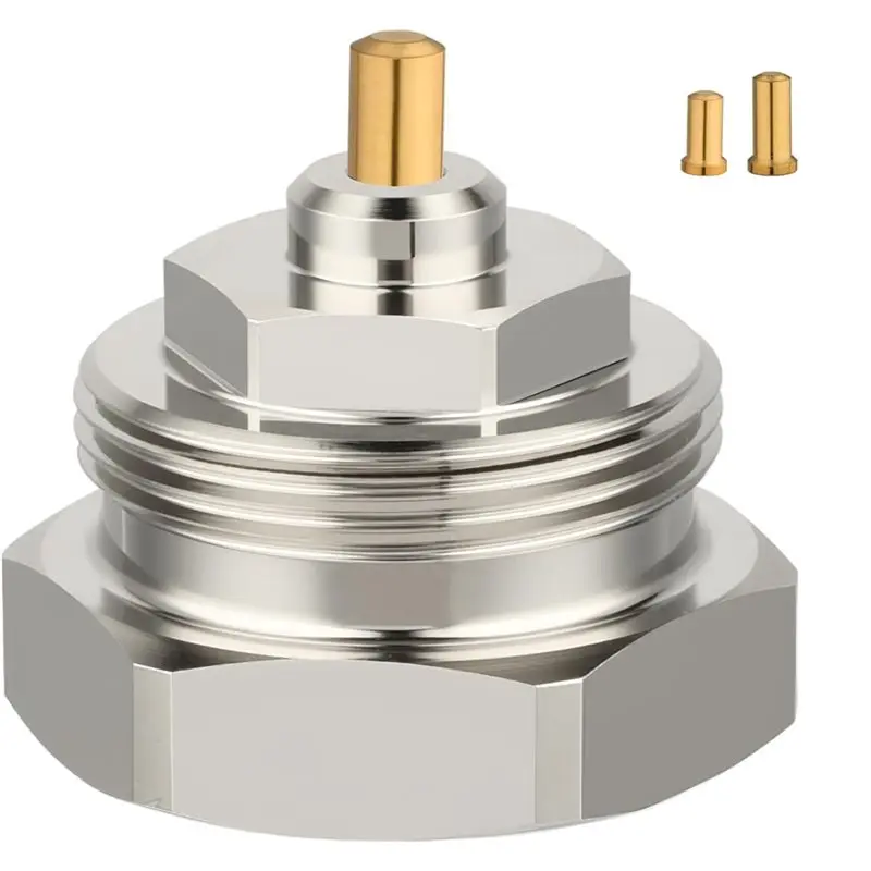 

ABXF-Radiator Adapter M30 X 1.0 To M30 X 1.5 Thermostatic Valve Fine Thread Adapter Thermostat/Heating Valve