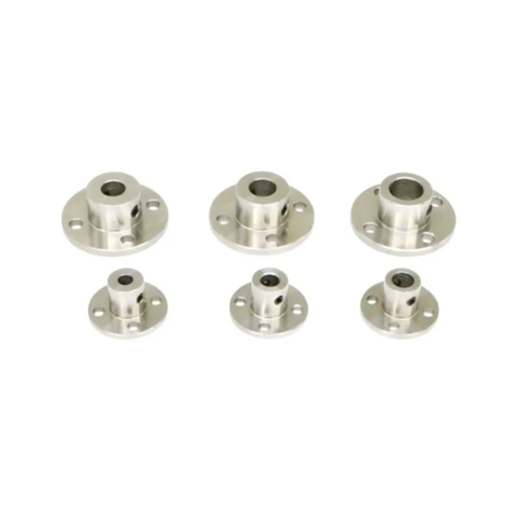 스틸 가이드 샤프트 지지대 3 3.17 4 5 6 6.35 7 8 10 11 12 14mm 리지드 플랜지 커플링 모터 커플러 커넥터