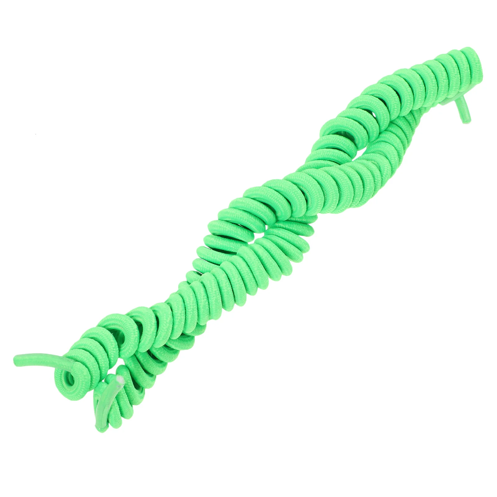 2 pçs cadarços elásticos elásticos cadarços de sapato encaracolado para tênis sapatos esportivos duráveis e confortáveis tiras de sapato