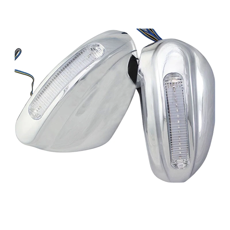 

For Honda City 2002 2003 2004 2005 2006 2007 2008 Door Mirror Cover With LED Car Exterior Chrome Car Stickers Cars Accessories