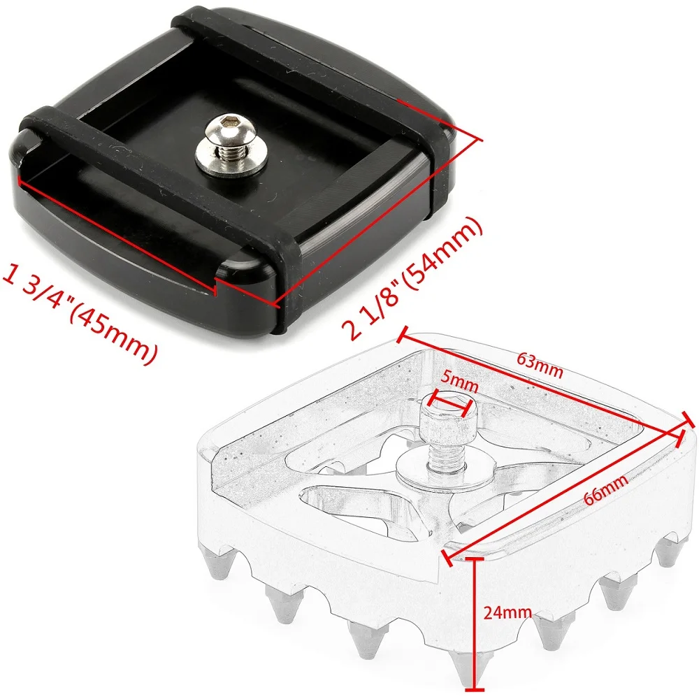 Motorcycle Foot Peg Rest Brake Pedal Pad Cover For Harley Dyna Fat Bob FXDF FXDL 93-20, Street  500 750 XG500 XG750 15-20