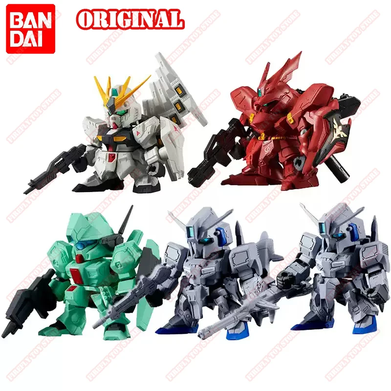 반다이 오리지널 건담 애니메이션 주변 장난감 FORTE 09 사자비 제간 가챠 가샤폰 애니메이션 액션 모델 피규어 컬렉션