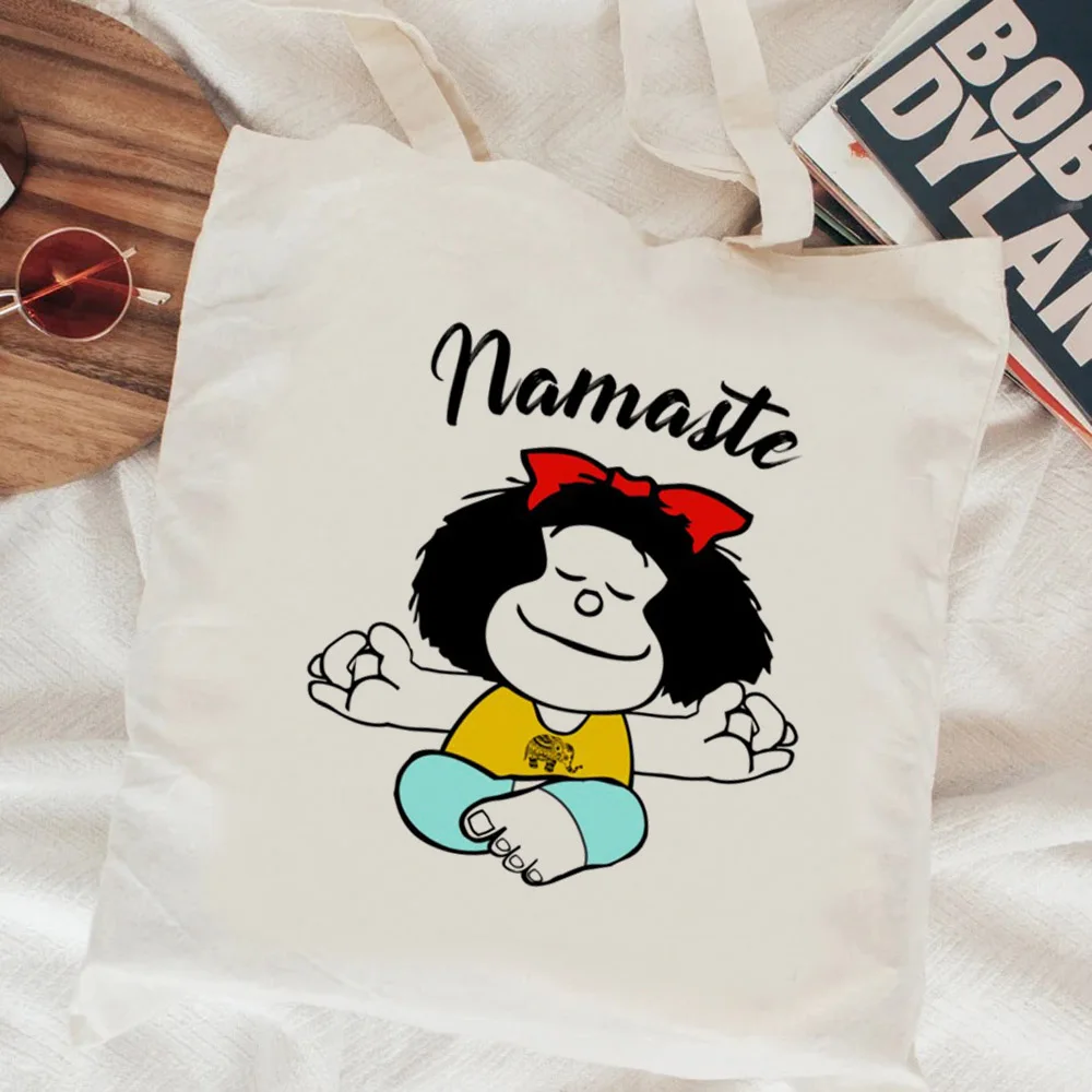 

Mafalda, сумка для покупок, холщовая Джутовая сумка, Хлопковая Сумка-тоут, Джутовая сумка, сумка-тоут