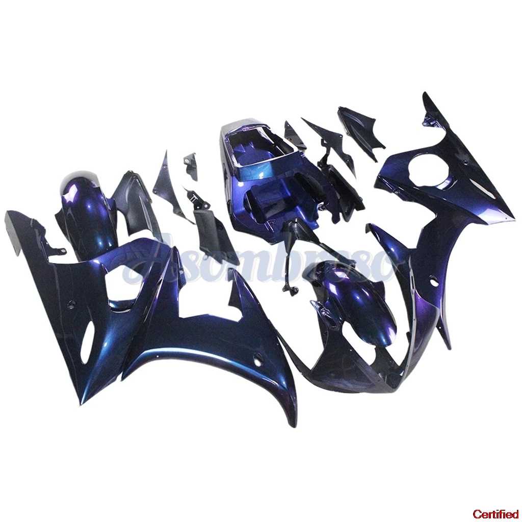 ABS Fairing Kit For Yamaha YZF R6 2003 2004 2005 R6S 2006-2009 Chameleon Purple Blue Motorcycle Bodywork Set