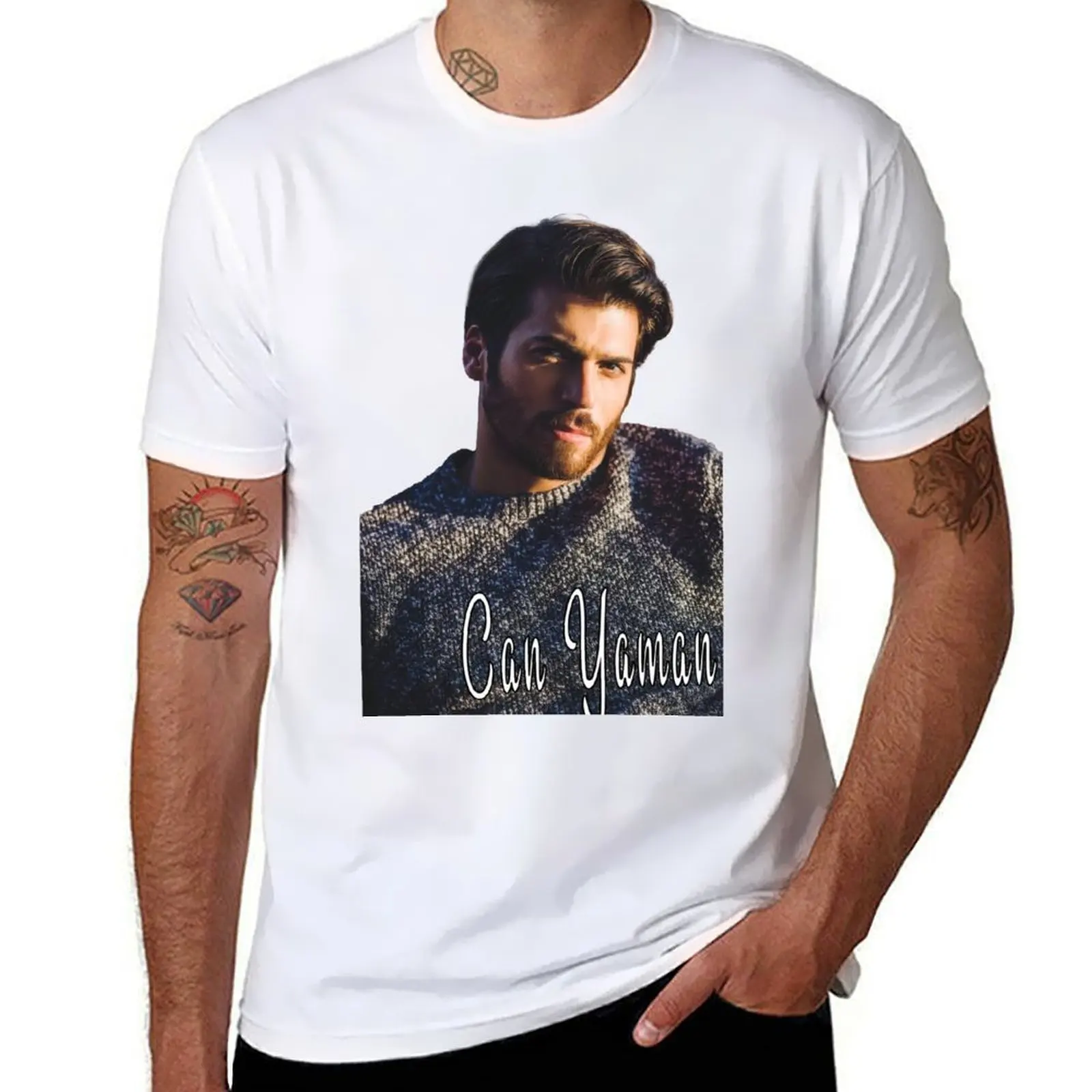 

Mr Can Yaman T-Shirt man t shirt summer man t shirt designer T-Shirt