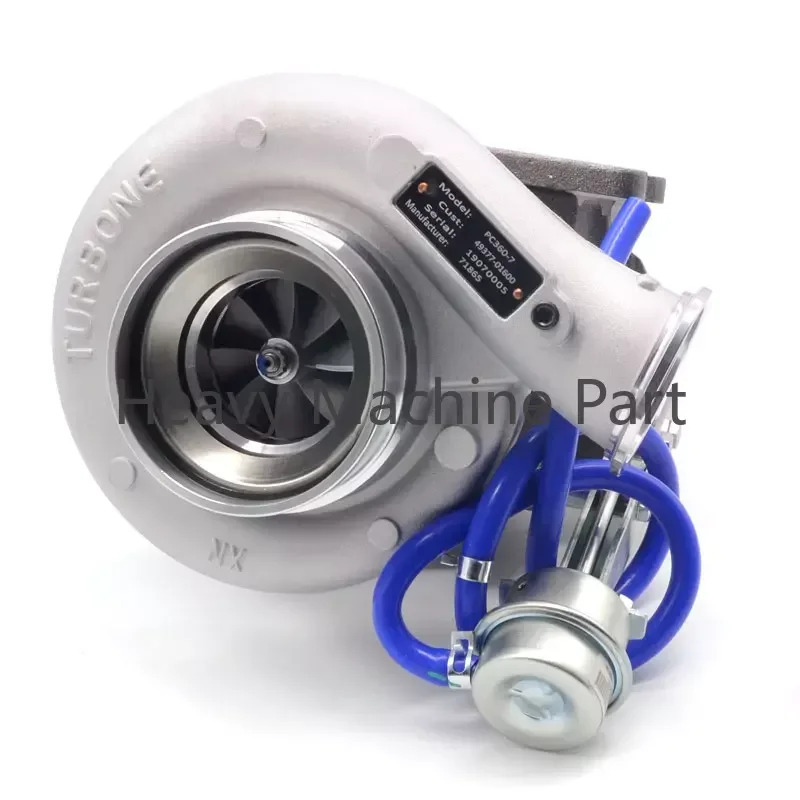 4046100 Diesel Engine Turbocharger Spare Parts For KOMATSU PC300-8 Turbocharger Excavator