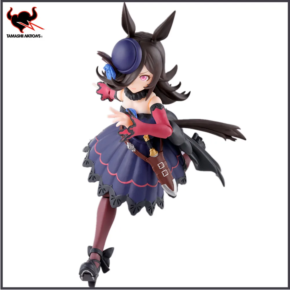 Anime S.H.Figuarts Umamusume: Pretty Derby Rice Shower Special Edition PVC Action Figures Collector Bandai Toys Model Doll