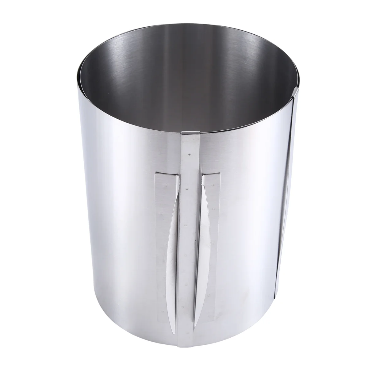 N89R Regulowany pierścień do ciasta Wysoki 20 cm - Regulowany pierścień do pieczenia ze stali nierdzewnej - Wysoka forma do wypieków w celu łatwego przygotowania