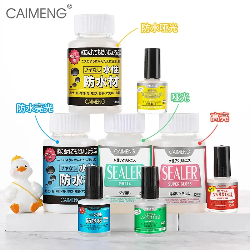 Gypsum Clay Shiny Oil Handmade Soft Clay Water-based Ultra Bright Oil Stone Plastic Model Waterproof Matte Oil