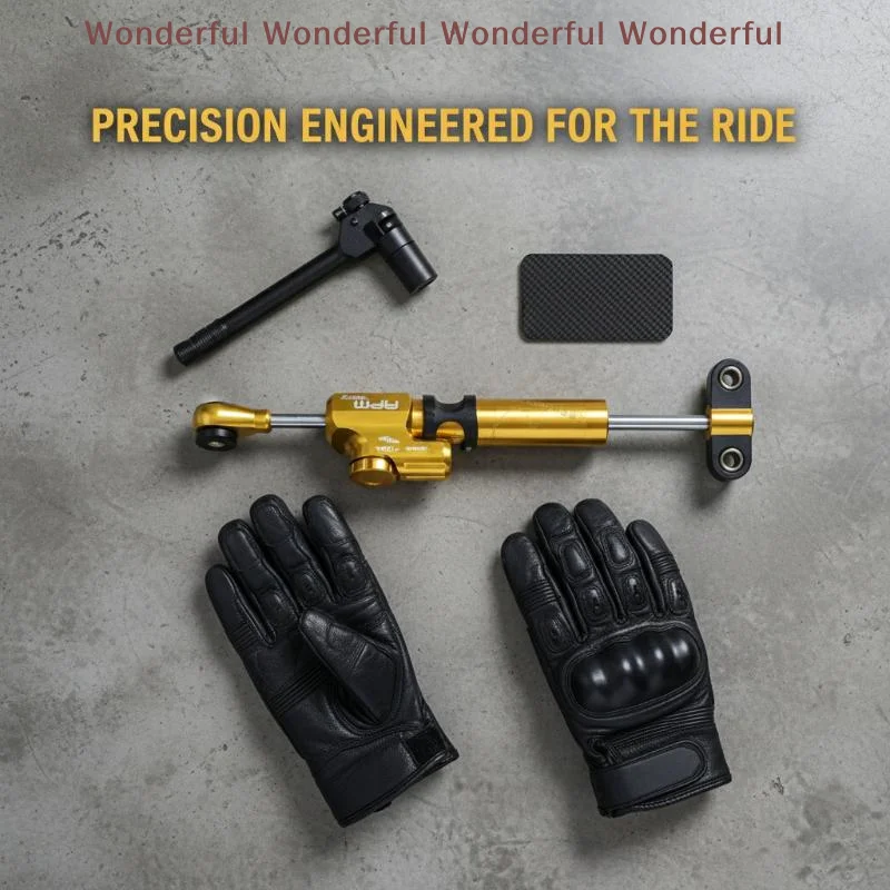 

256mm Universal Motorcycle Damper Bracket Mount Kit Improve Handling Stability For City Racing Touring