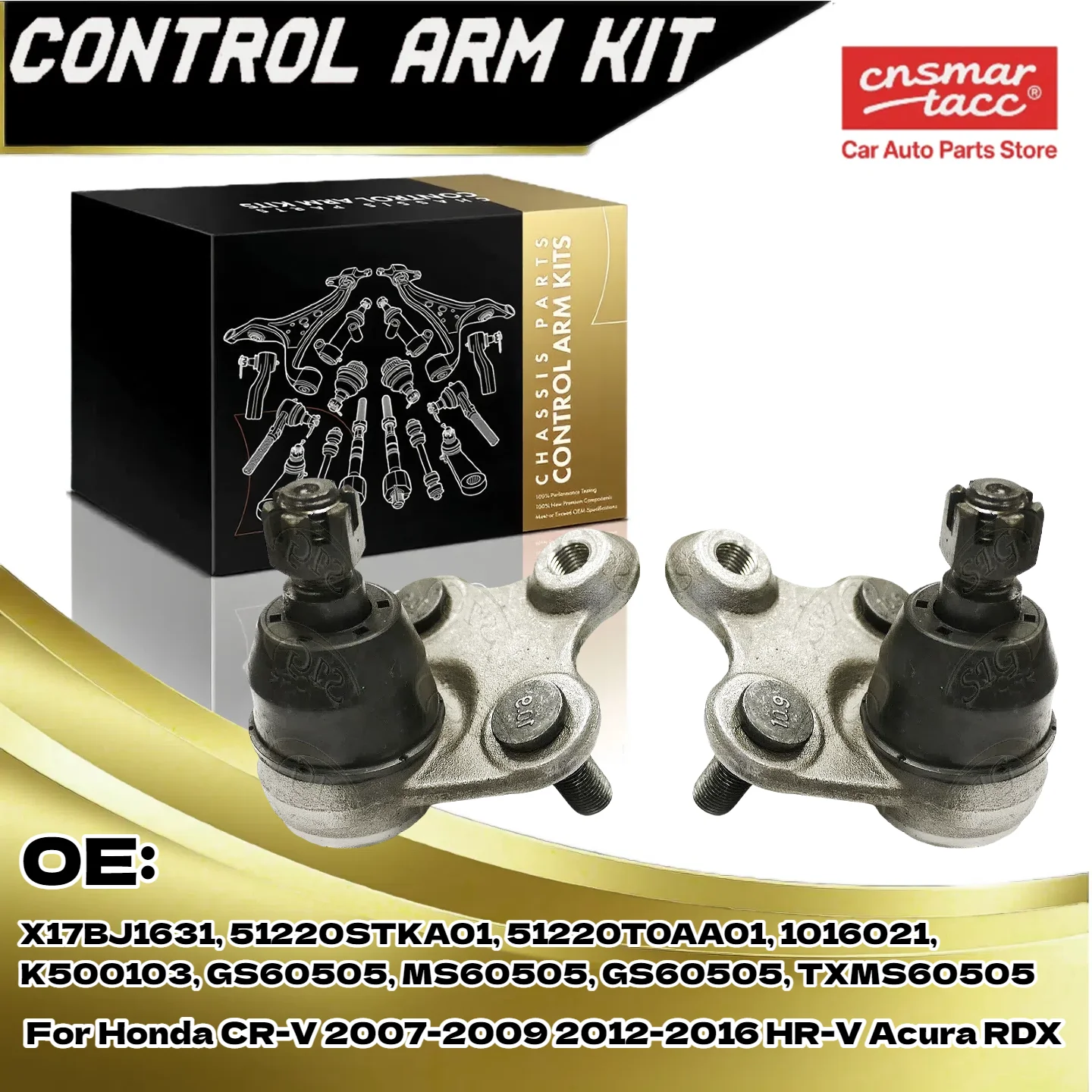 

Передний нижний шаровой шарнир для Honda CR-V 2007-2009 CR-V 2012-2016 HR-V для Acura RDX 51220STKA01 51220T0AA01 51220STKA01