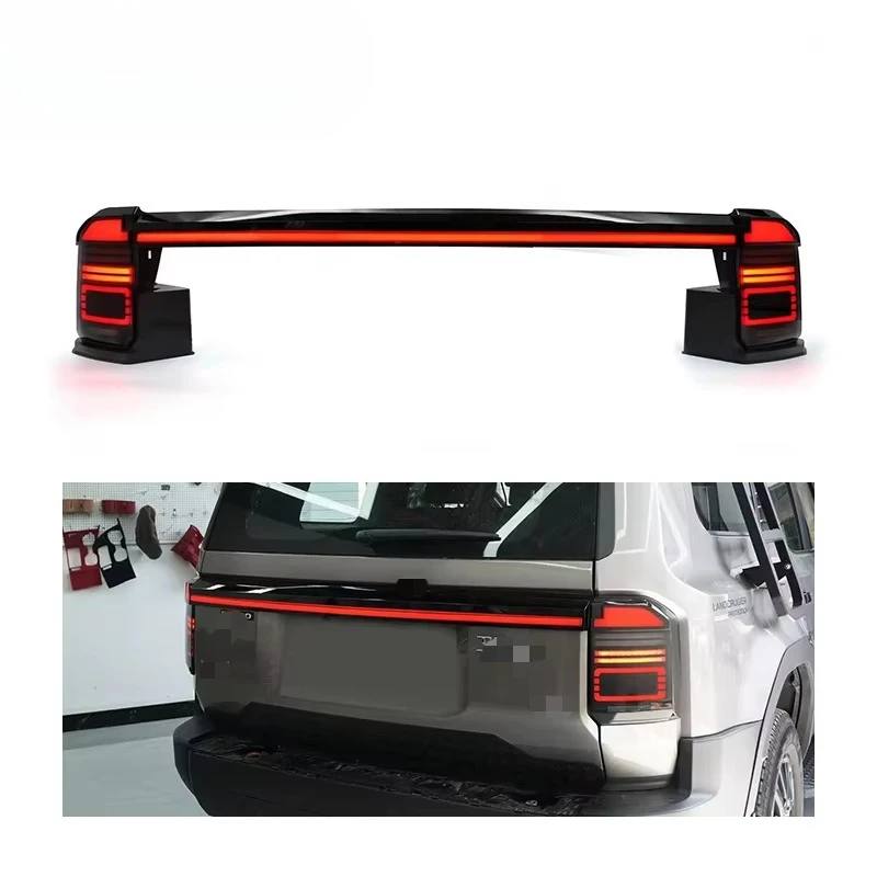 

For 2024+ Land Cruiser Prado 250 Tail Light LC250 Stop Lights Trunk Lights