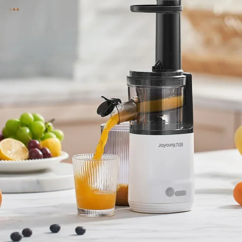 Large Diameter Easy Cleaning Juicing Machine Separating Raw Juice Machine Household Automatic Slow Grinding Fresh Pressing