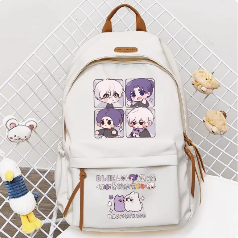 Mikage Reo BLUE LOCK Nagi Seishiro  Schoolbag Backpack Handbag Computer Casual Shoulder Bag Student Messenger Bag 1803